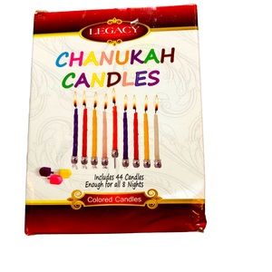 NWT 3 boxes Chanukah Candles 44 Colored candles per box for total of 132 candles